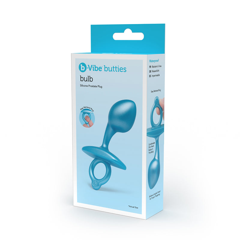 b-Vibe Butties Bulb Silicone Butt Plug