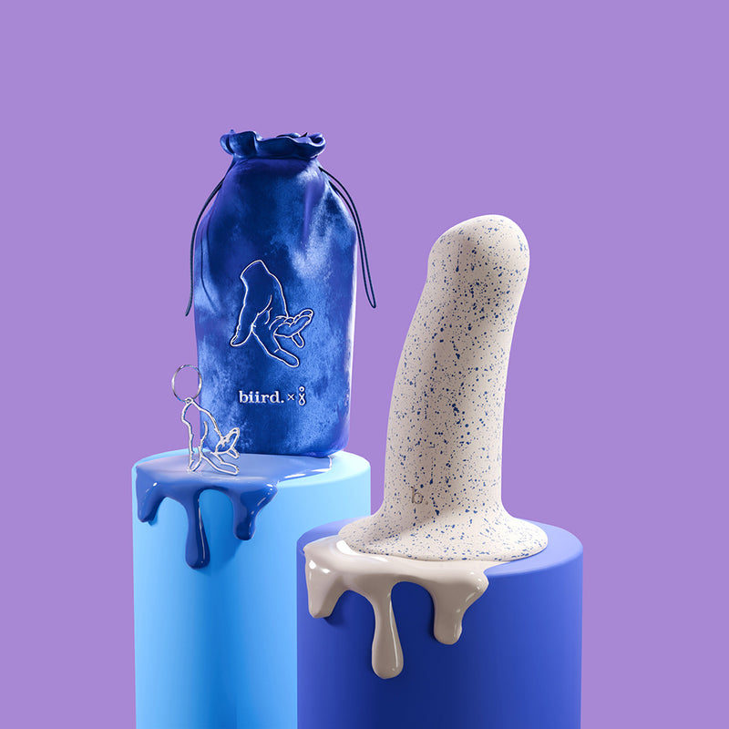 Biird Boo 5.5 Inch Girthy Silicone Dildo