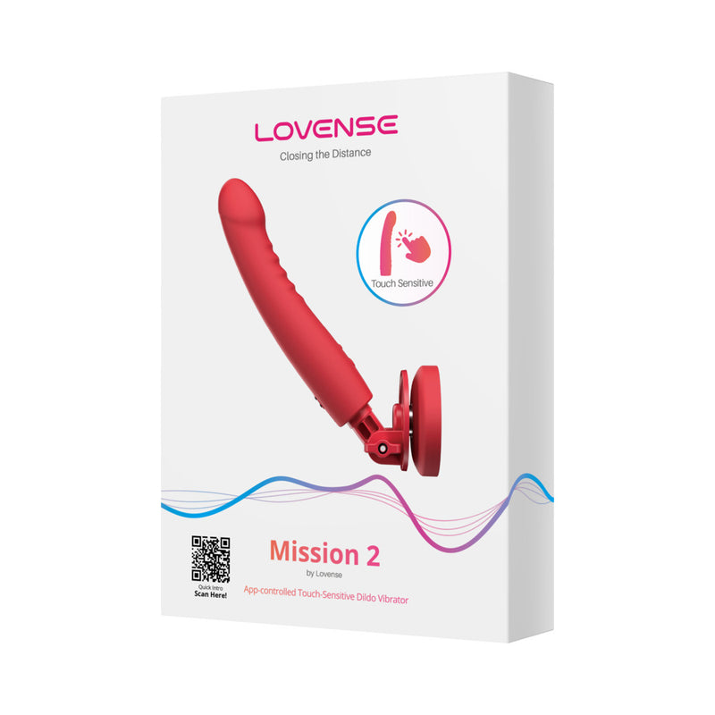 Lovense Mission 2 Vibrating Suction Cup Dildo