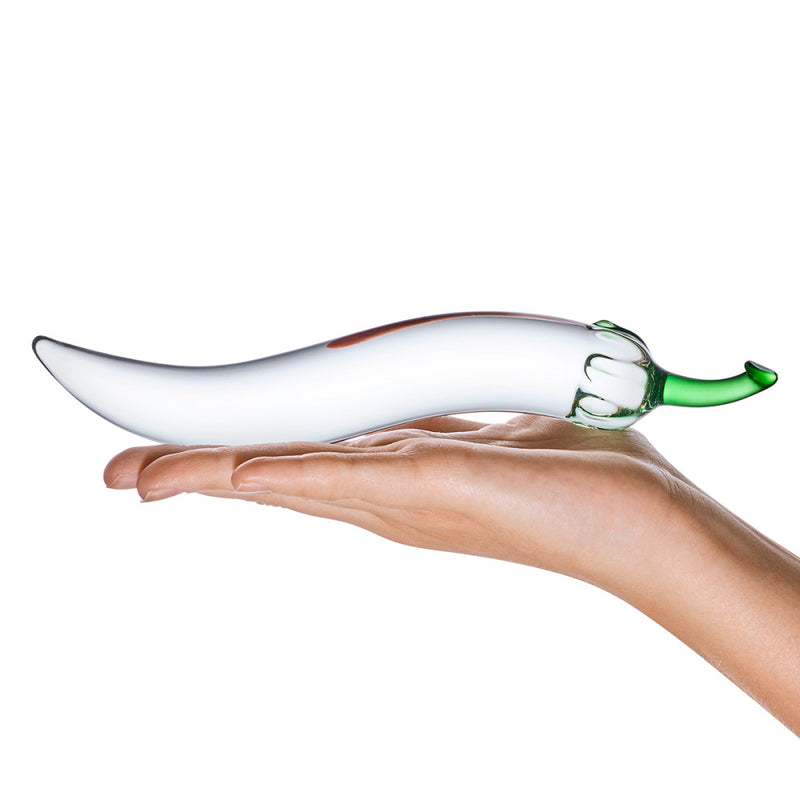 GLAS 8-Inch Chili Pepper Dildo