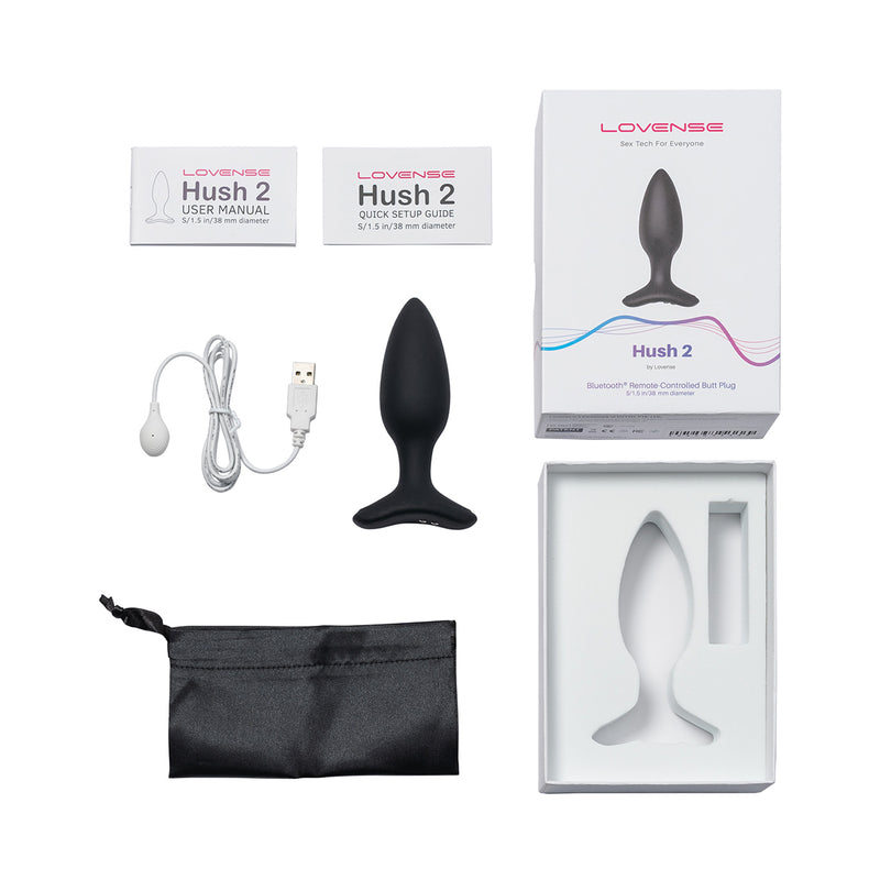 Lovense Hush 2 Vibrating Butt Plug